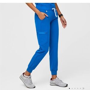 FIGS royal blue joggers